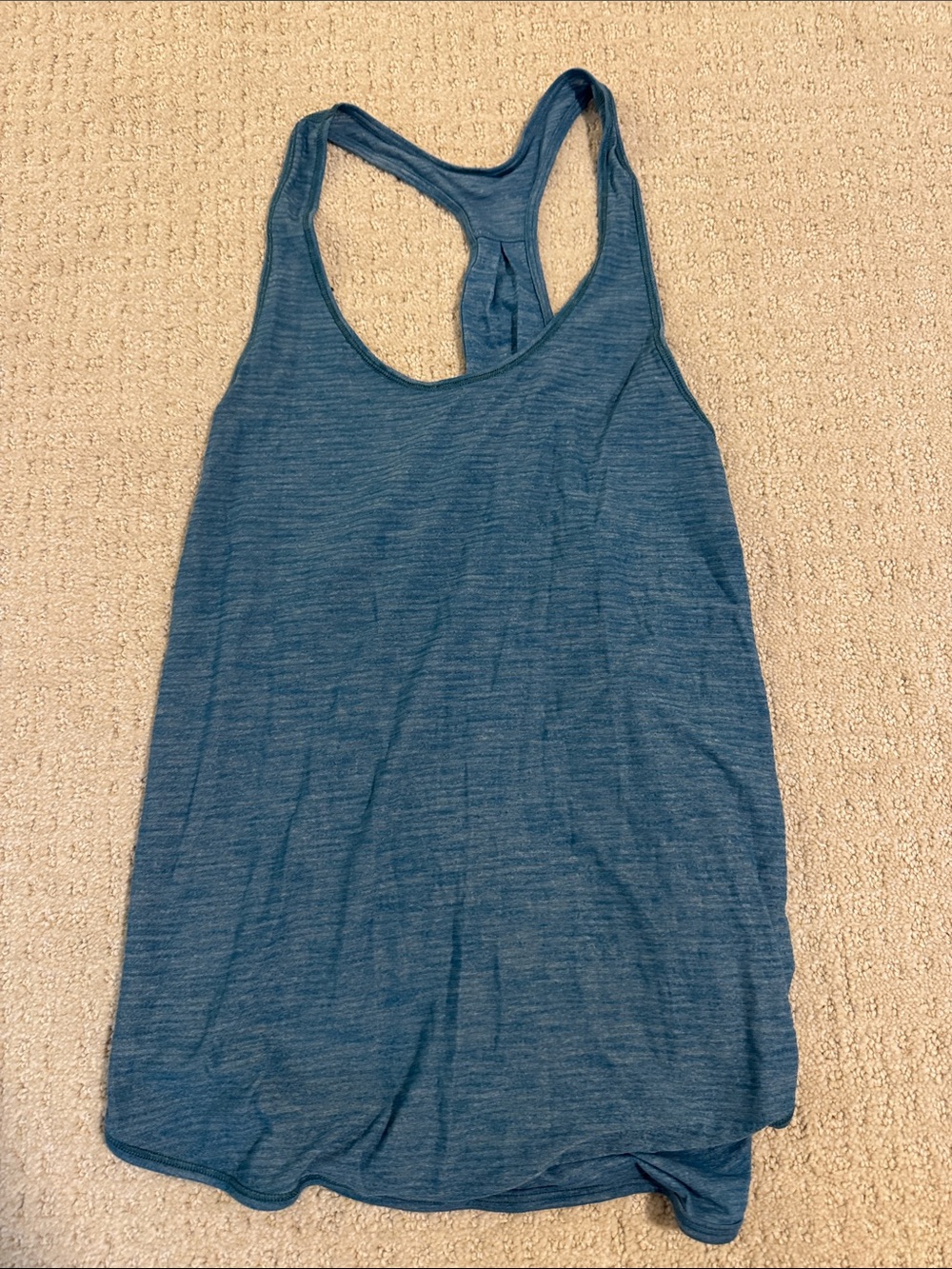lululemon athletica Teal-Blue Racerback Tank